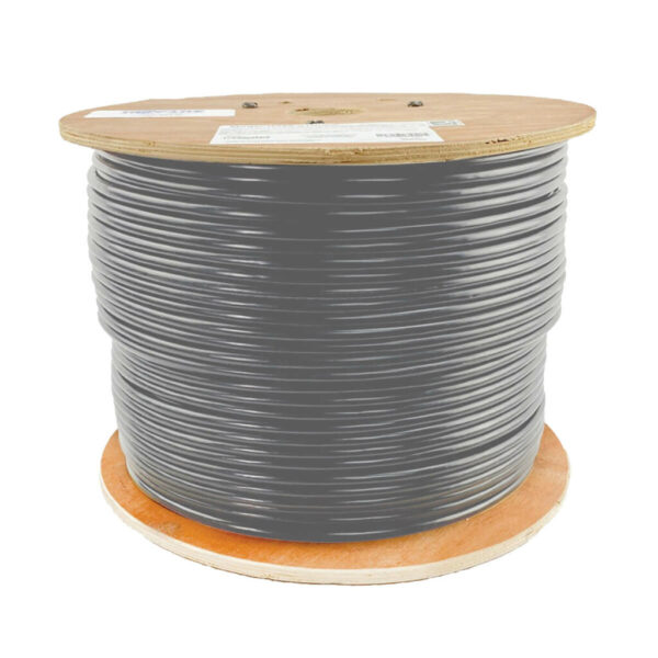 efa246c762c723a5f55d945092810de9 Tripp Lite series Cat5e 350 MHz Solid Core Plenum-Rated (UTP) PVC Bulk Ethernet Cable - Gray, 1000 ft. (304.8 m)