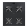 Tripp Lite series SmartRack 12U Switch-Depth Wall-Mount Small Rack Enclosure for Harsh Environments, Hinged Back