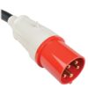 Tripp Lite 28.8kW 220-240V 3-Phase Switched PDU, LX Interface, Gigabit, 30 Outlets, IEC 309 63A 380-415V Input, 1.8 m Cord, 0U, TAA - PDU3XEVSR6G63B