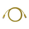Tripp Lite series Cat6a 10G Snagless Molded Slim UTP Ethernet Cable (RJ45 M/M), PoE, Yellow, 6 ft. (1.8 m)