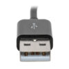 Tripp Lite series USB 2.0 to VGA Dual/Multi-Monitor External Video Graphics Card Adapter with Built-In USB Cable, 128 MB SDRAM, 1080p @ 60 Hz