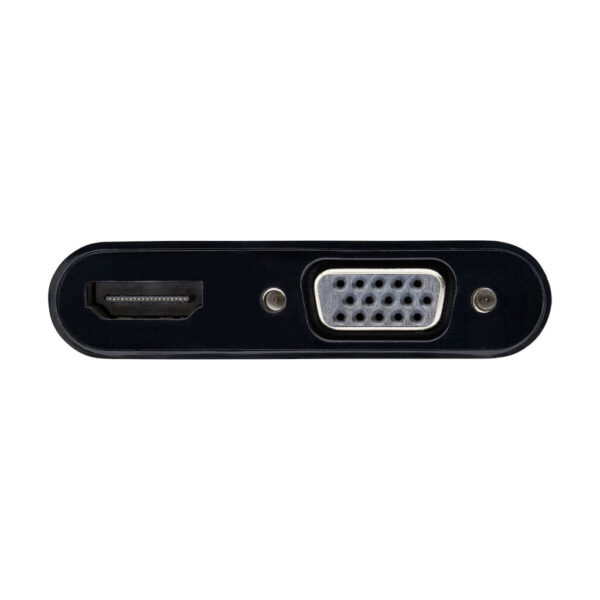 Tripp Lite series DisplayPort to VGA/HDMI All-in-One Converter Adapter, DP ver 1.2, 4K 30 Hz HDMI