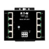 Tripp Lite series 8-Port Unmanaged Fast Industrial Ethernet Switch - 10/100 Mbps, Ruggedized, -40° to 75°C, DIN/Wall Mount, TAA
