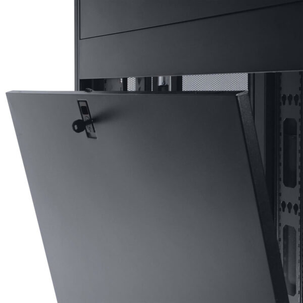 Tripp Lite series 42U Server Rack, Euro-Series - Expandable Cabinet, Standard Depth, Side Panels Not Included