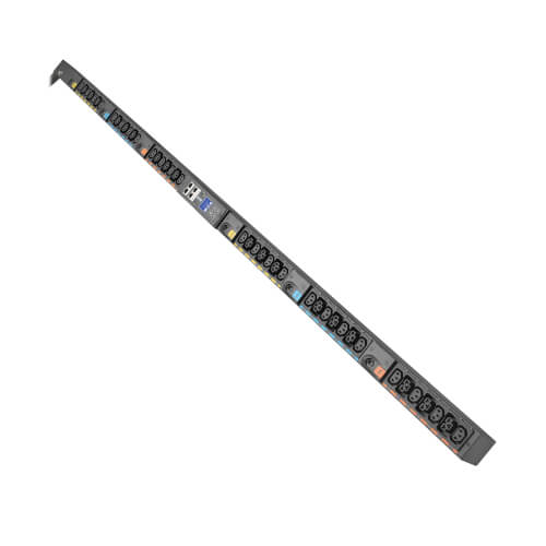 Eaton 3-Phase Metered Input Rack PDU G4, 208V, 42 Outlets, 48A, 17.3kW, 460P9W Input, 6 ft. Cord, 0U Vertical