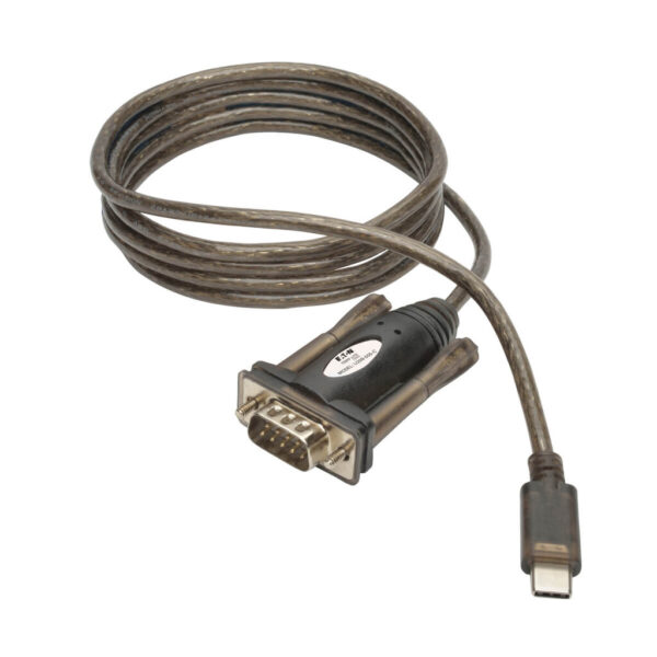 Tripp Lite series USB-C to RS232 (DB9) Serial Adapter Cable (M/M), 5 ft. (1.52 m)