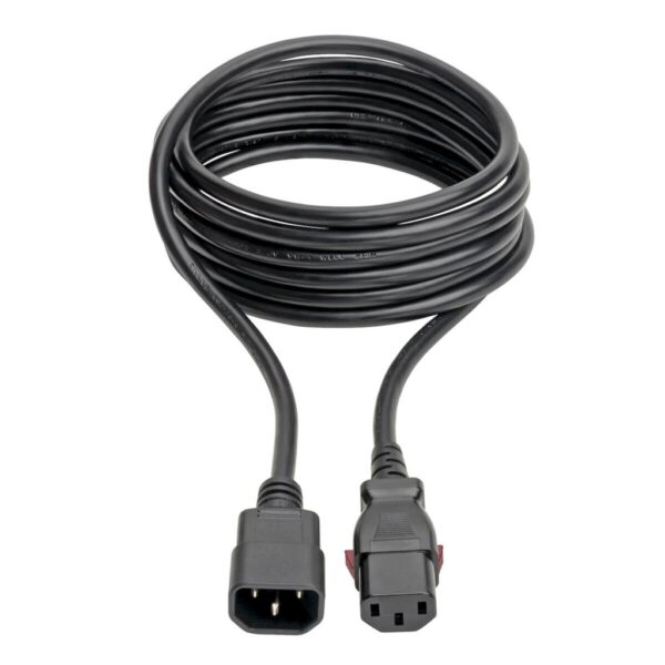 Tripp Lite series Power Extension Cord, Locking C13 to C14 PDU Style - 10A, 250V, 18 AWG, 10 ft. (3.05 m)