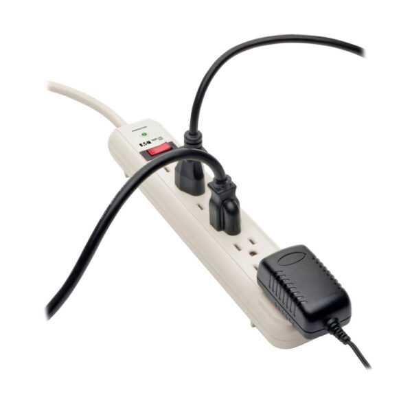 f0593d64d775a5906408edc31e43c699 Tripp Lite TLP725 surge protector Grey 7 AC outlet(s) 120 V 7,62 m