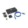 Tripp Lite series 4-Port Industrial-Grade USB 3.x (5Gbps) Hub - 20 kV ESD Immunity, Metal Housing, Mountable