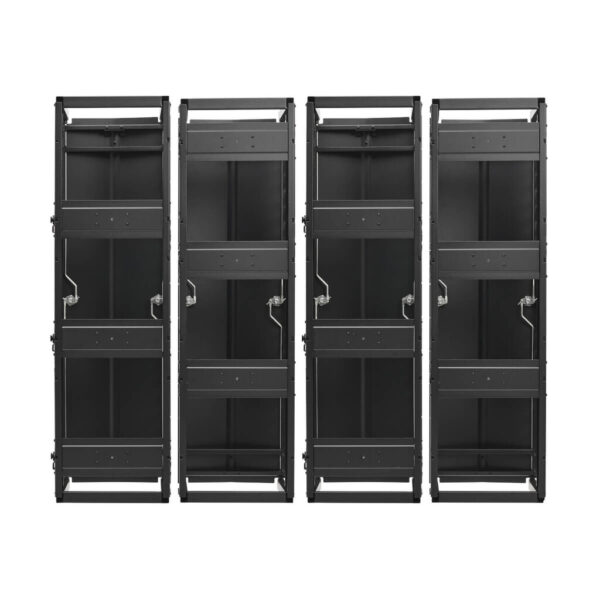 f08e89efc8e056b37beacb88b13ac623 Tripp Lite series High-Capacity Vertical Cable Manager - Deep Double Finger Duct with Cover, Double Sided, 12 in. Wide, Black, 7 ft. (2.2 m)