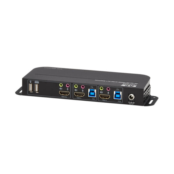 f0a7cdb30156f5666267e6ab63e53f0b Tripp Lite series 2-Port HDMI/USB KVM Switch - 4K 60 Hz, HDR, HDCP 2.2, IR, USB Sharing, USB 3.0 Cables