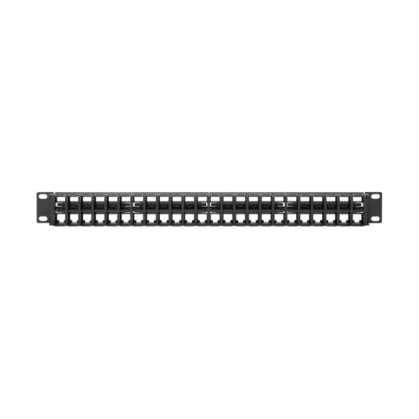 f0d52c6eb3bcb2ec9ee8e39b7d5425d3 Tripp Lite series 48-Port 1U Rack-Mount Unshielded Blank Keystone/Multimedia Patch Panel, RJ45 Ethernet, USB, HDMI, Cat5e/6