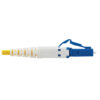 Tripp Lite series 400G Duplex Singlemode 9/125 OS2 Fiber Optic Cable (CS-UPC/LC-UPC), Round LSZH Jacket, Yellow, 5 m
