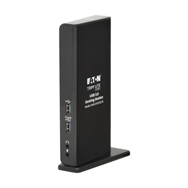 Tripp Lite series USB-A / USB-C Dual Display Docking Station - 1080p 60 Hz HDMI, USB 3.x (5Gbps) and USB 2.0 Hub Ports, GbE