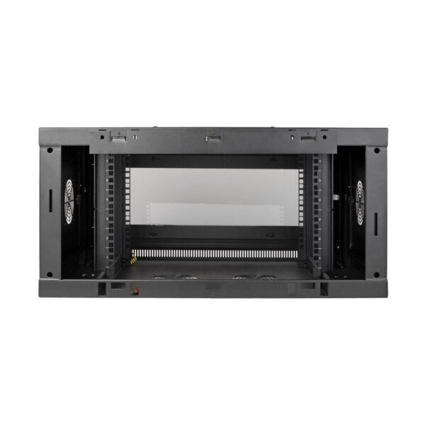 f1a8546701e4b7590048055044dc092c Tripp Lite series SmartRack 6U Low-Profile Switch-Depth-Plus Wall-Mount Mini Rack Enclosure, Wide, Acrylic Window