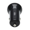 f1ed254769b3cb374827a7aae0e326a5 Tripp Lite series Dual-Port USB Car Charger with 24W Charging - USB-C (24W) PD 3.0, USB-A (24W) QC 3.0, Black