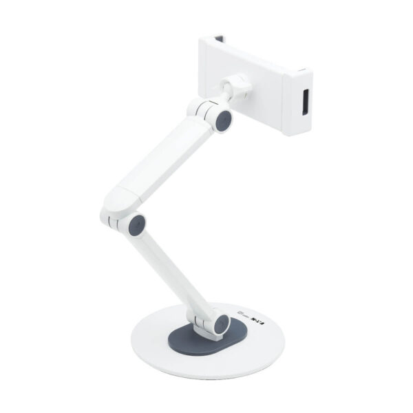 f1f56920fda9267584e215ba45e9e4c3 Tripp Lite series Full-Motion Flexible Long-Arm Desktop Smartphone and Tablet Mount, White