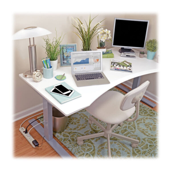 Tripp Lite series Protect It! 7-Outlet Surge Protector, 4 ft. (1.22 m) Cord, 1080 Joules, 1 Diagnostic LED, Light Gray Housing - TLP74R