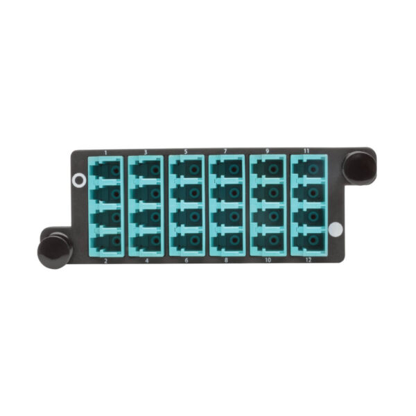 Tripp Lite 40/100Gb Breakout Cassette, (x3) 8-Fiber OM4 MTP/MPO to (x12) LC Duplex, Type-B Polarity - N482-3M8-LC12