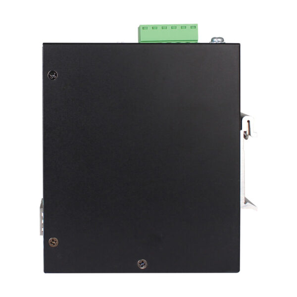 Tripp Lite series 8-Port Unmanaged Industrial Gigabit Ethernet Switch - 10/100/1000 Mbps, 2 GbE SFP Slots, -40° to 75°C, iQoS, DIN Mount, TAA