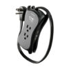 f25b894b12521a1009950a31efdcfb82 Tripp Lite series Protect It! 3-Outlet Travel-Size Surge Protector - 5-15R Outlets, 2 USB Ports, 5-15P Input, 1050 Joules, Black