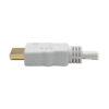 Tripp Lite series High-Speed HDMI Cable, Gripping Connectors, 4K @30Hz (M/M), White, 16 ft. (4.88 m)