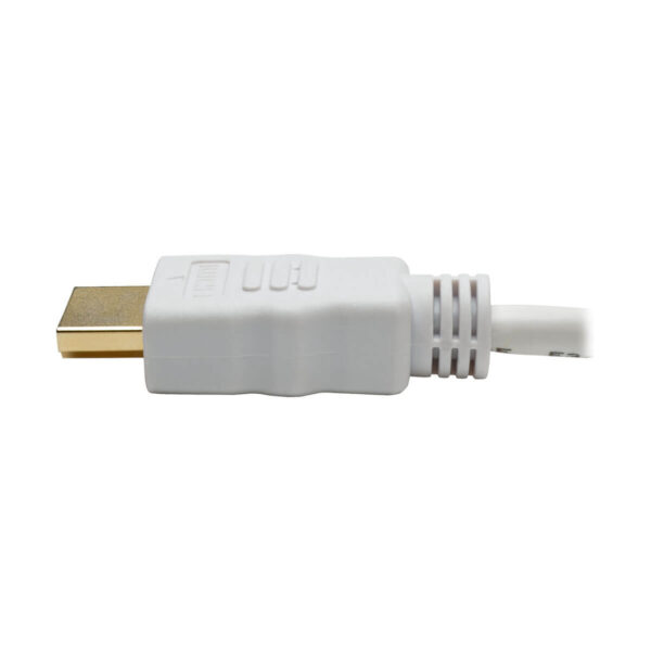 Tripp Lite series High-Speed HDMI Cable, Gripping Connectors, 4K @30Hz (M/M), White, 16 ft. (4.88 m)