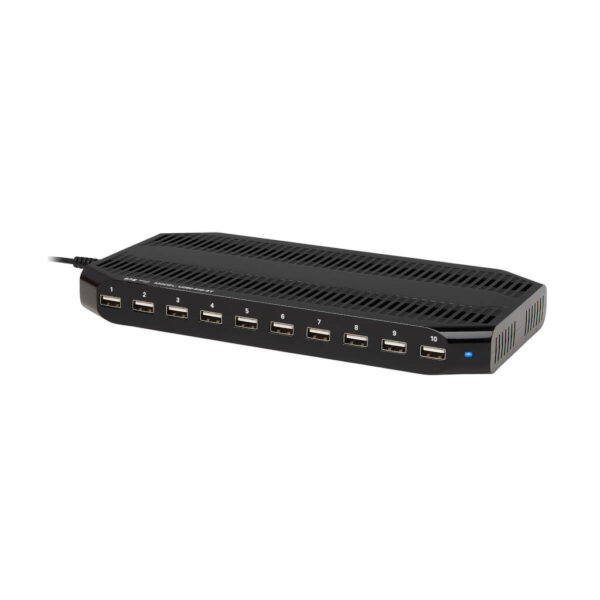 f28a39905c964473a4f298b8b331d9cb Tripp Lite series 10-Port USB Charging Station with Adjustable Storage, 12V 8A (96W) USB Charger Output