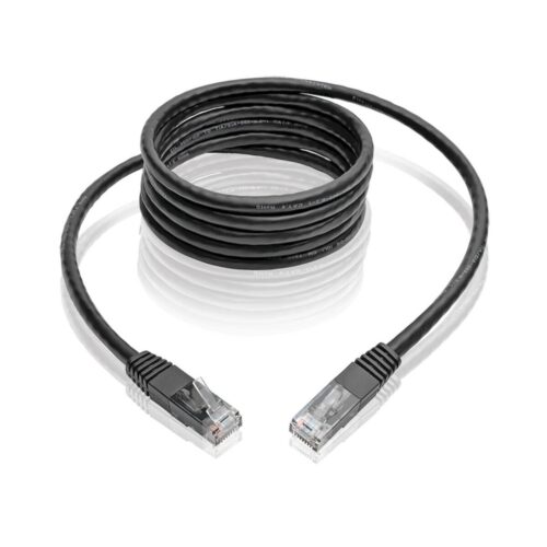 Tripp Lite series Cat6 Gigabit Molded (UTP) Ethernet Cable (RJ45 M/M), PoE, Black, 14 ft. (4.27 m)