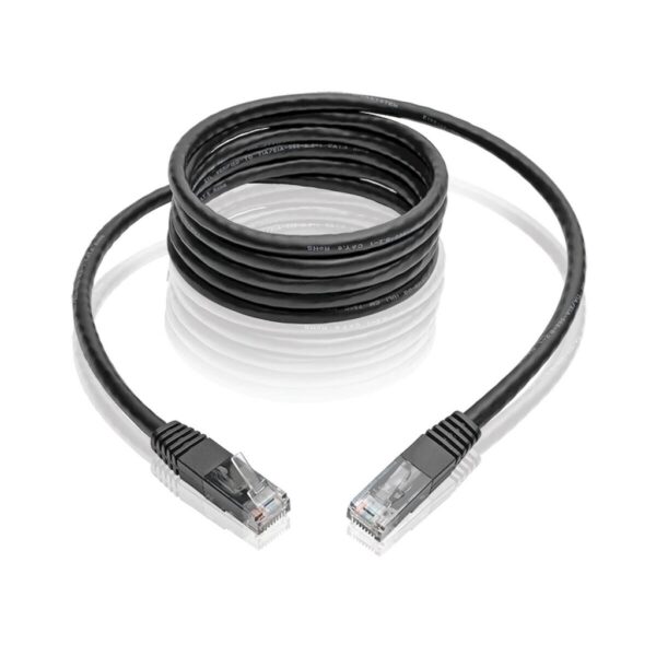 Tripp Lite series Cat6 Gigabit Molded (UTP) Ethernet Cable (RJ45 M/M), PoE, Black, 14 ft. (4.27 m)