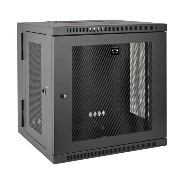 Tripp Lite series SmartRack 12U UPS-Depth Wall-Mount Small Rack Enclosure, Hinged Back