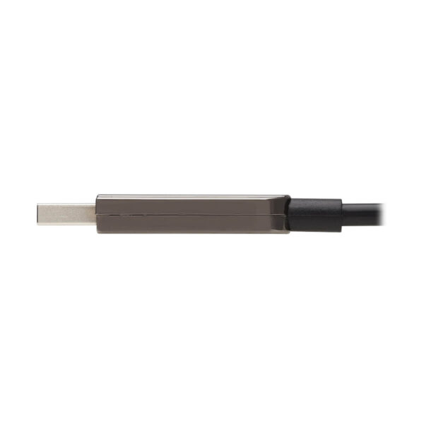 f32f2d65dccc0e4bb71da790c0420e39 Tripp Lite series USB 3.2 Gen 1 CL3-Rated Fiber Active Optical Cable (AOC) - Extension/Repeater, A M/F, Black, 50 m (164 ft.)