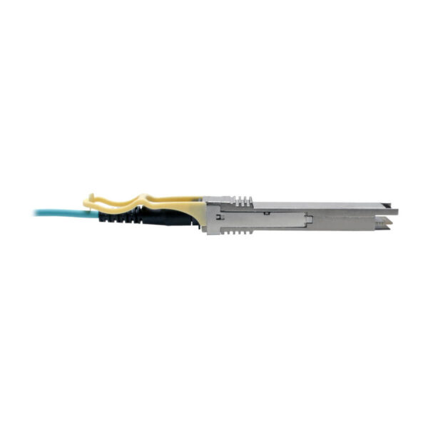 f387a13dc1c5ba8788ef3ec555b1b8ce Tripp Lite series QSFP28 to QSFP28 Active Optical Cable - 100GbE, AOC, M/M, Aqua, 30M (98.42 ft.)