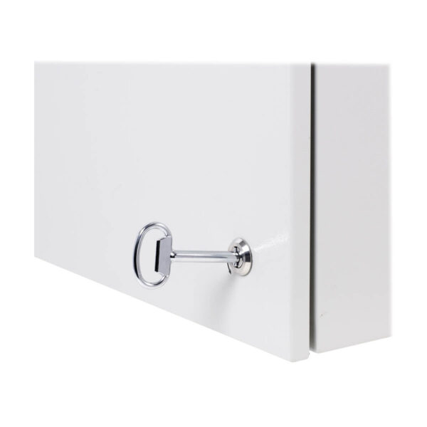Tripp Lite series SmartRack Outdoor Industrial Enclosure with Lock - NEMA 4, Surface Mount, Metal Construction, 18 x 18 x 10 in., Gray