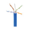 f3ad8fc9578accc619406e90618701fa Tripp Lite series Cat6 Gigabit Solid Core UTP Bulk Ethernet Cable, CMP-LP 0.5A Plenum, 100W PoE/PoE++, Blue, 1000 ft. (304.8 m)