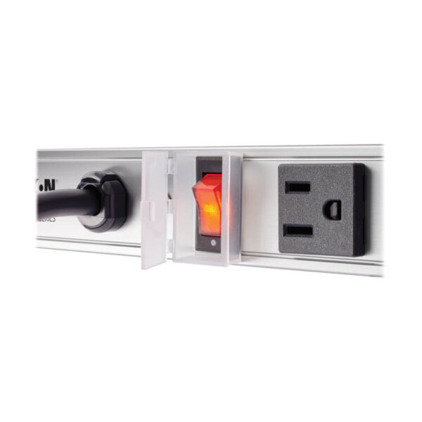 Tripp Lite series 24-Outlet Vertical Power Strip, 120V, 15A, 5-15P, 15 ft. (4.57 m) Cord, 72 in.