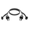 Tripp Lite series Industrial Cat5e/Cat6 STP Ethernet Cable - RJ45 M/M, CMX Outdoor, IP68, 26 AWG, TAA, 3 ft. (0.91 m)