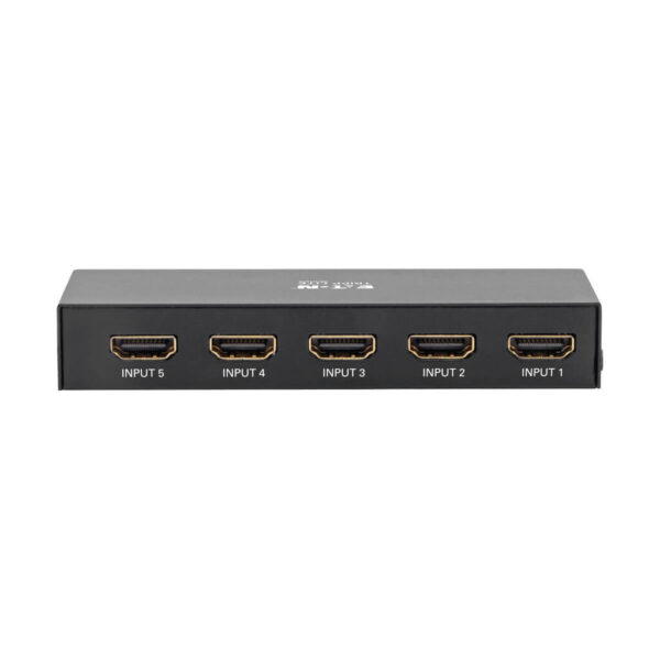 f427cb39694fe235d6ae7a9301de7dbf Tripp Lite series 5-Port HDMI Switch with Remote Control - 4K 60 Hz, UHD, 4:4:4, HDR, 3D