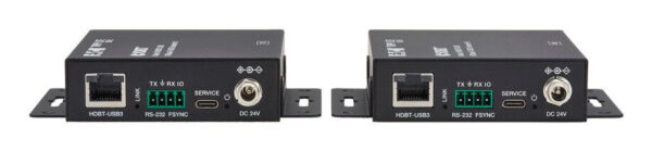 f444c26f8ee5915a64b942717d591530 Tripp Lite series HDBaseT-USB3 over Cat6a Extender Kit, 4 USB-A 3.2 Gen 1 Ports, PoC, RS-232, Up to 328 ft. (100 m)