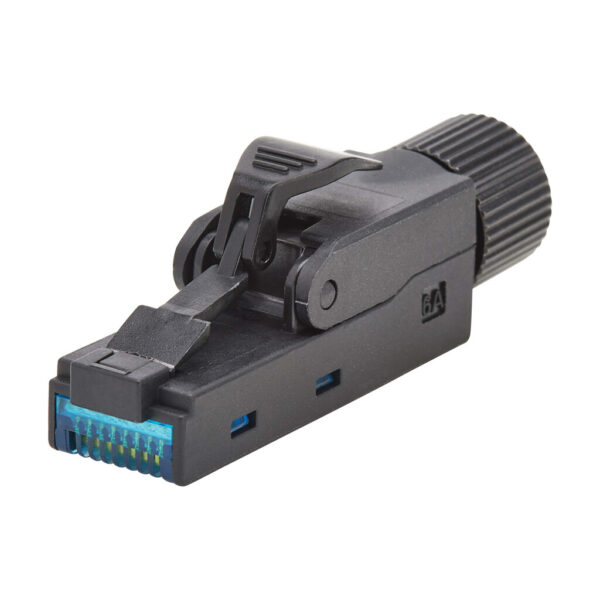 f459243d5395041402792cbdd4984b41 Tripp Lite series Cat6a Class EA UTP Field-Termination Plug, 568A/568B, TAA