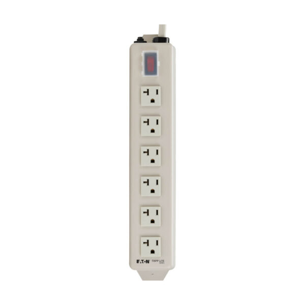f468077e682dc94e8eb20ab449a69dc7 Tripp Lite series Power It! 6-Outlet Power Strip, 15 ft. (4.57 m) Cord, 5-20P Plug, Metal Housing