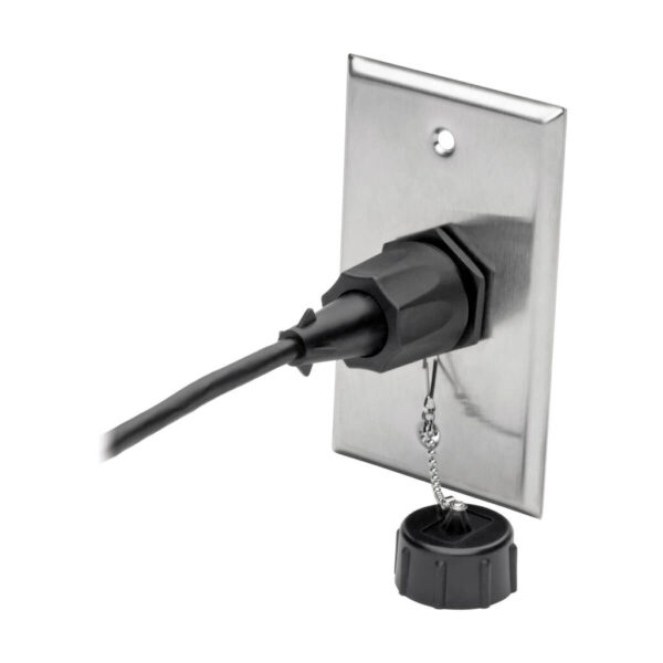 Tripp Lite series USB 3.0 Coupler, SuperSpeed, 3.0/3.1, Industrial - USB-A F/F, Shielded, IP68, Dust Cap, TAA