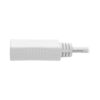 Tripp Lite series Keyspan Mini DisplayPort to DisplayPort Adapter Cable (M/F), 4K 60 Hz, DP 1.2, HDCP 2.2, 3 ft. (0.9 m)