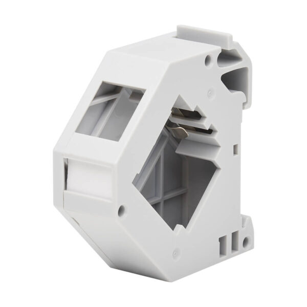 Tripp Lite series DIN-Rail Mounting Enclosure Module for Snap-In Keystone Jacks and Couplers, Left Cover, TAA