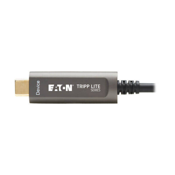 Tripp Lite USB-A to USB-C Plenum Fiber Active Optical Cable (M/M), USB 3.2 Gen 2 10Gbps, Data Only, Black, 10 m (33 ft.) - U428F-10M-D321