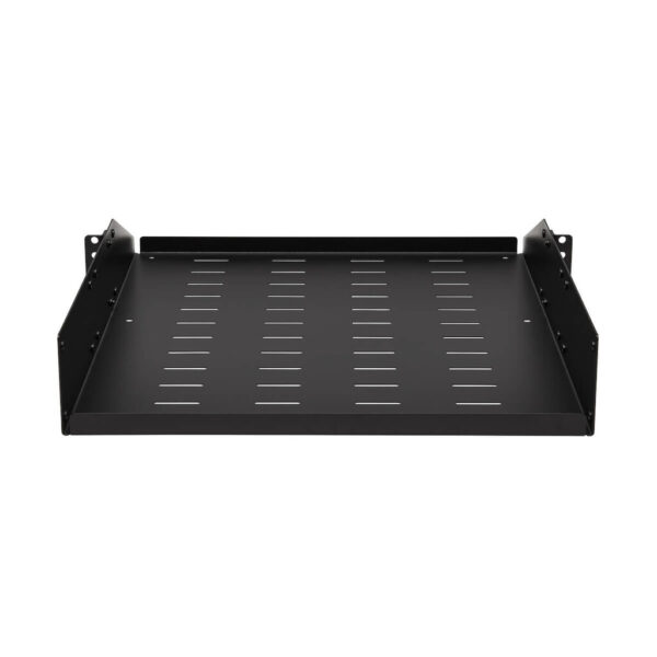 f5a2abc960c335edaf082881147d934f Tripp Lite series SmartRack Universal-Mount Steel Rack Shelf - 2U, Vented, 21.7 in. Deep, Holds up to 100 lb. (45 kg)
