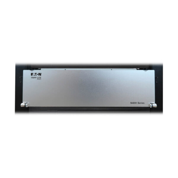 f5c46bed4377348751a6e81b483a9bbb Tripp Lite series Preloaded Fiber Patch Panel, 3U - 64x (12F MTP/MPO-PC to 4x LC Duplex F/F) 8F Trunk Cables, OM4 Multimode, 3 m (9.8 ft.)