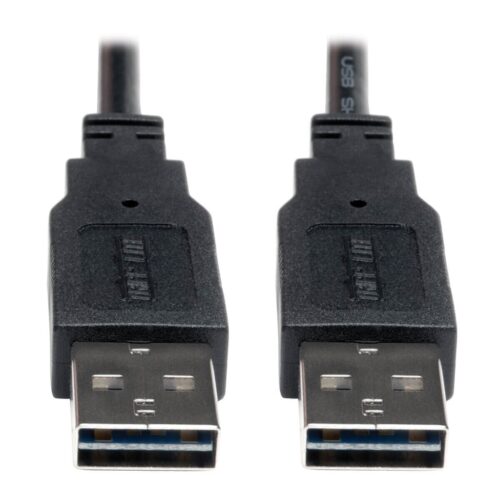 Tripp Lite series Universal Reversible USB 2.0 Cable (Reversible A to Reversible A M/M), 6 ft. (1.83 m)