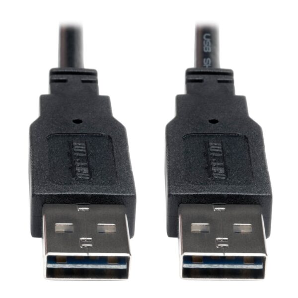 Tripp Lite series Universal Reversible USB 2.0 Cable (Reversible A to Reversible A M/M), 6 ft. (1.83 m)