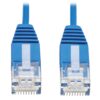 Tripp Lite series Cat6 Gigabit Molded Ultra-Slim UTP Ethernet Cable (RJ45 M/M), Blue, 5 ft. (1.52 m)
